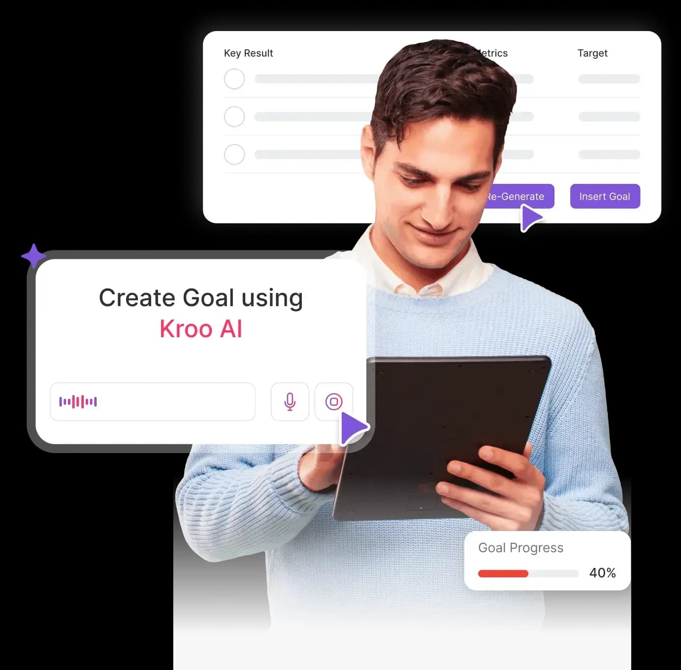 Create Goals using Kroo AI