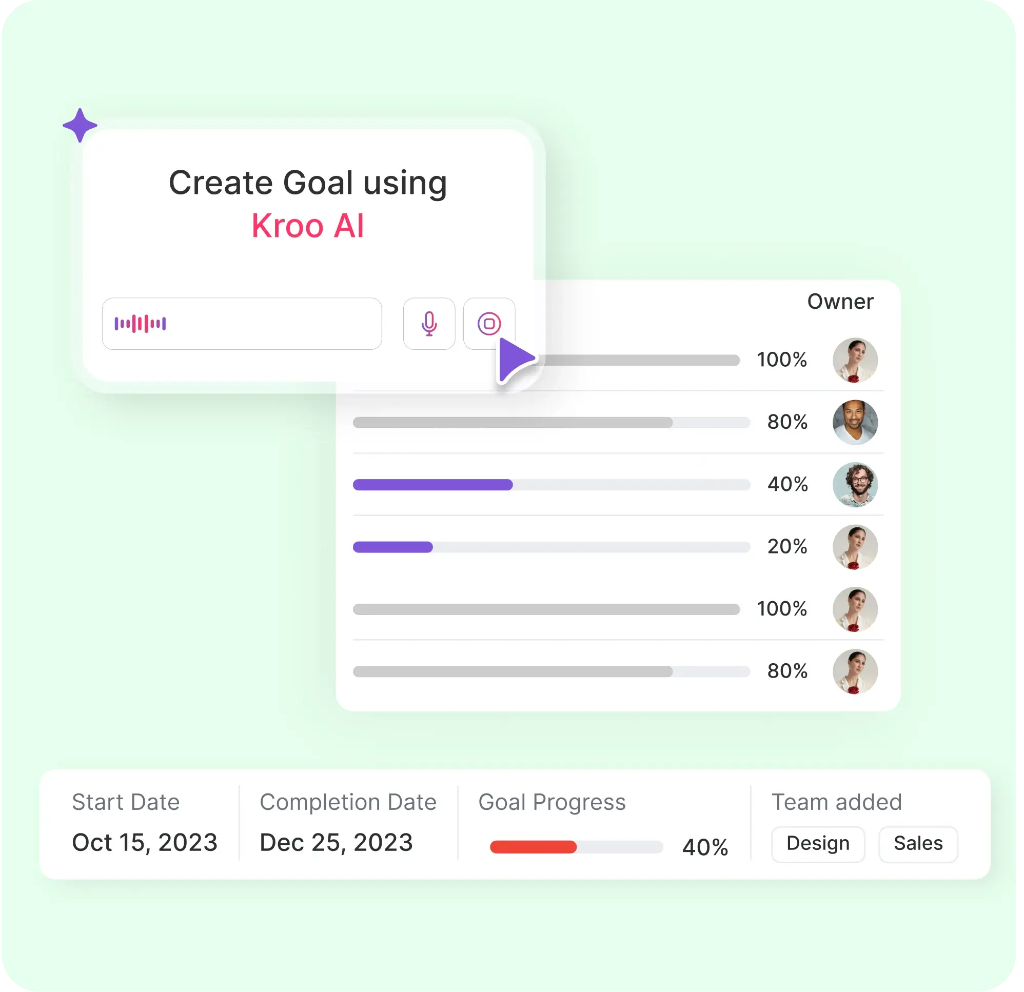 Create Goals Using AI